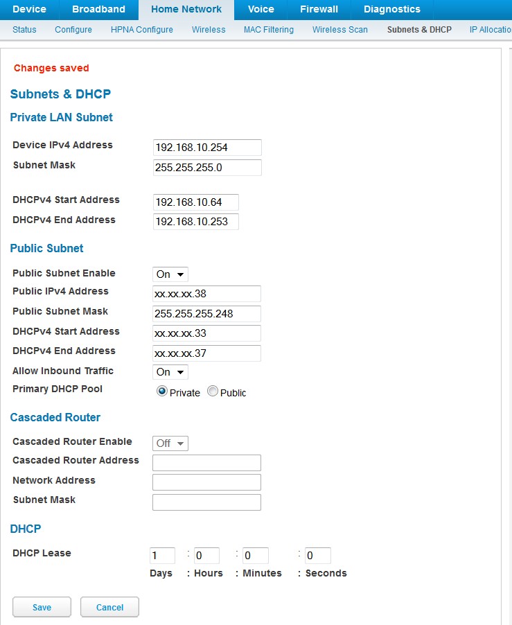 Subnets & DHCP